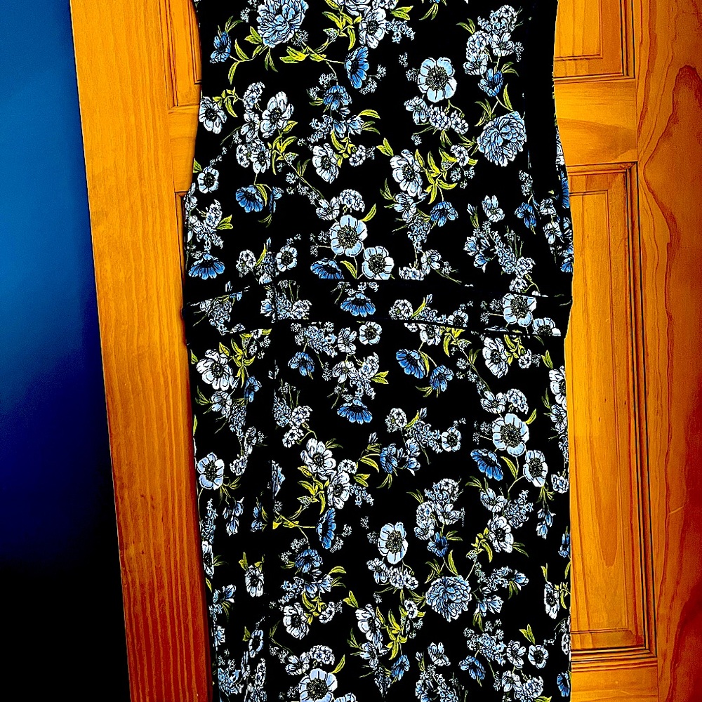 Wearever Blue floral dress by J.Jill - Picture 3 of 6